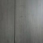 Table à manger en bois massif vieilli Gris / Acajou / Chêne rustique, style tréteau, 6 places