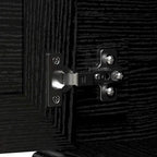 Frêne blanc / Frêne brun / Gris / Noir / Érable, Style transitoire, Portemanteau et banc à chaussures avec portes, 1 personne