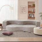 Canapé-lit pliable en mousse gris / gris clair, 2-3 personnes