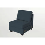 Canapé d'angle modulable réversible (Gris / Gris foncé / Anthracite / Crème), Multiplace