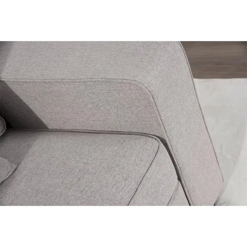 Canapé d'angle modulable réversible (Gris / Gris foncé / Anthracite / Crème), Multiplace