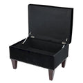 Banc de rangement ottoman rembourré multicolore, individuel