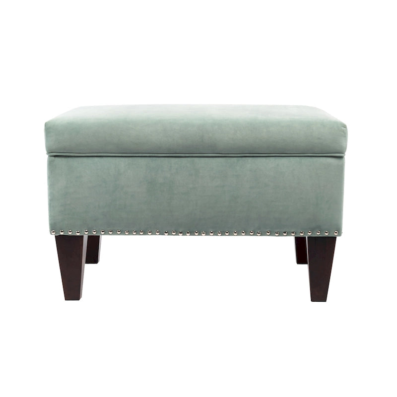 Banc de rangement ottoman rembourré multicolore, individuel