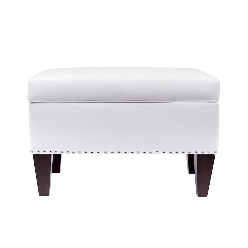 Banc de rangement ottoman rembourré multicolore, individuel