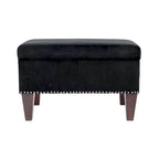 Banc de rangement ottoman rembourré multicolore, individuel
