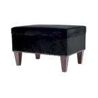 Banc de rangement ottoman rembourré multicolore, individuel