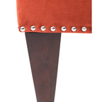 Banc de rangement ottoman rembourré multicolore, individuel