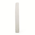 Tête de lit Queen rembourrée à oreilles, boutonnée, beige/blanc cassé/gris foncé, 1 personne