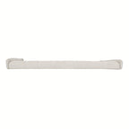 Tête de lit Queen rembourrée à oreilles, boutonnée, beige/blanc cassé/gris foncé, 1 personne