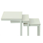 Ensemble de 3 tables gigognes multicolores