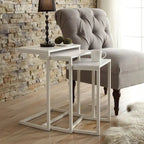 Ensemble de 3 tables gigognes multicolores