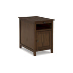 Table d'appoint de style Shaker taupe/anthracite/marron/blanc antique/sarcelle/noir pour 1 personne