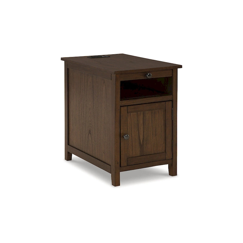 Table d'appoint de style Shaker taupe/anthracite/marron/blanc antique/sarcelle/noir pour 1 personne