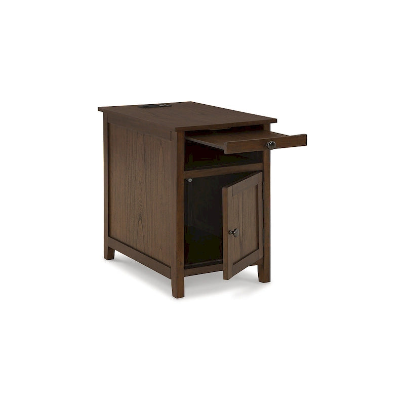 Table d'appoint de style Shaker taupe/anthracite/marron/blanc antique/sarcelle/noir pour 1 personne