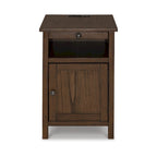 Table d'appoint de style Shaker taupe/anthracite/marron/blanc antique/sarcelle/noir pour 1 personne