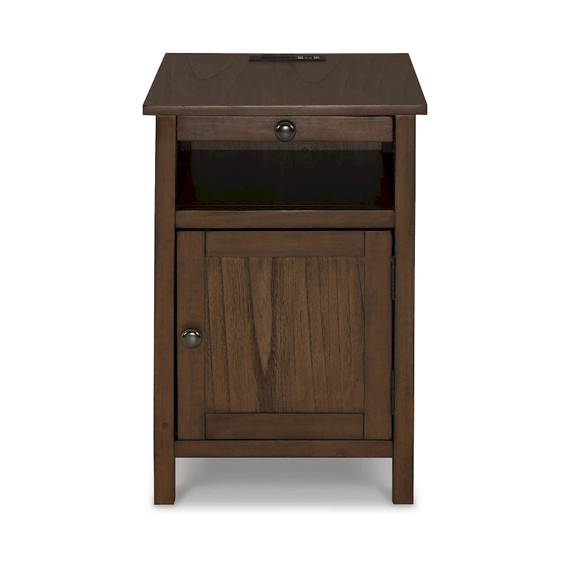 Table d'appoint de style Shaker taupe/anthracite/marron/blanc antique/sarcelle/noir pour 1 personne