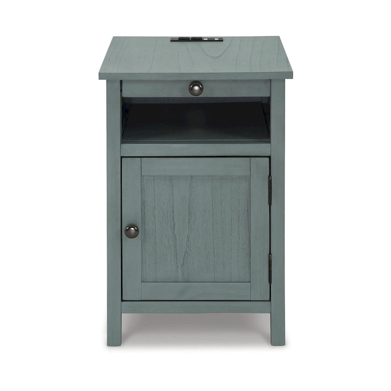 Table d'appoint de style Shaker taupe/anthracite/marron/blanc antique/sarcelle/noir pour 1 personne