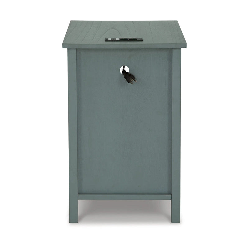 Table d'appoint de style Shaker taupe/anthracite/marron/blanc antique/sarcelle/noir pour 1 personne
