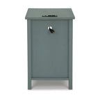 Table d'appoint de style Shaker taupe/anthracite/marron/blanc antique/sarcelle/noir pour 1 personne