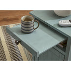 Table d'appoint de style Shaker taupe/anthracite/marron/blanc antique/sarcelle/noir pour 1 personne