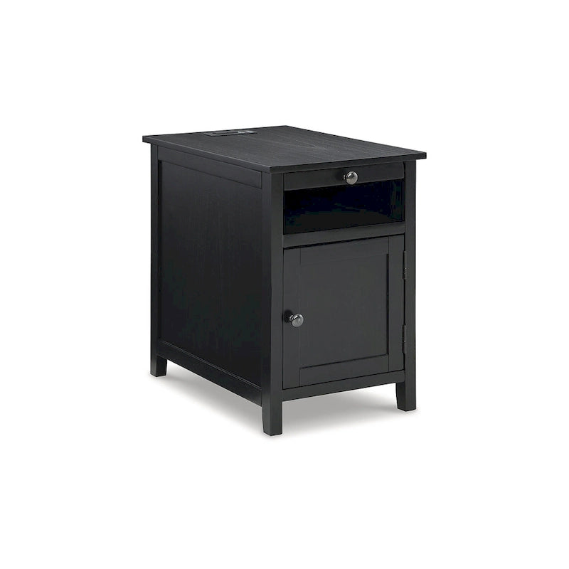 Table d'appoint de style Shaker taupe/anthracite/marron/blanc antique/sarcelle/noir pour 1 personne