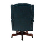 Fauteuil de bureau exécutif pivotant à dossier haut capitonné – Similicuir, 1 personne