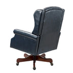 Fauteuil de bureau exécutif pivotant à dossier haut capitonné – Similicuir, 1 personne