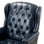 Fauteuil de bureau exécutif pivotant à dossier haut capitonné – Similicuir, 1 personne
