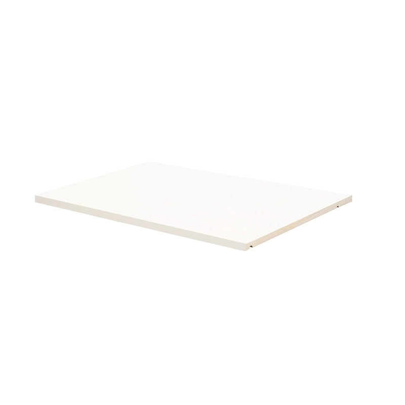 Étagère de penderie individuelle en bois massif – Acajou / Pin Miel / Java / Mocha / Blanc, Vendue à l'unité