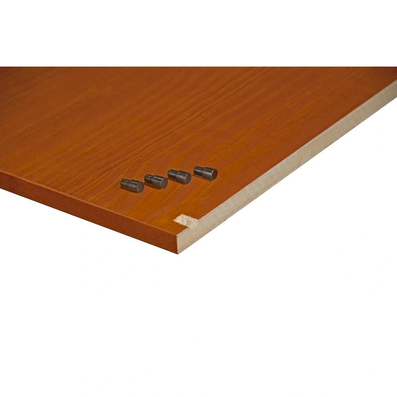 Étagère de penderie individuelle en bois massif – Acajou / Pin Miel / Java / Mocha / Blanc, Vendue à l'unité