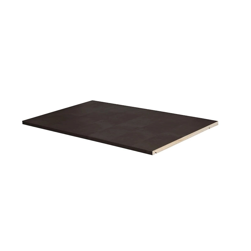 Étagère de penderie individuelle en bois massif – Acajou / Pin Miel / Java / Mocha / Blanc, Vendue à l'unité