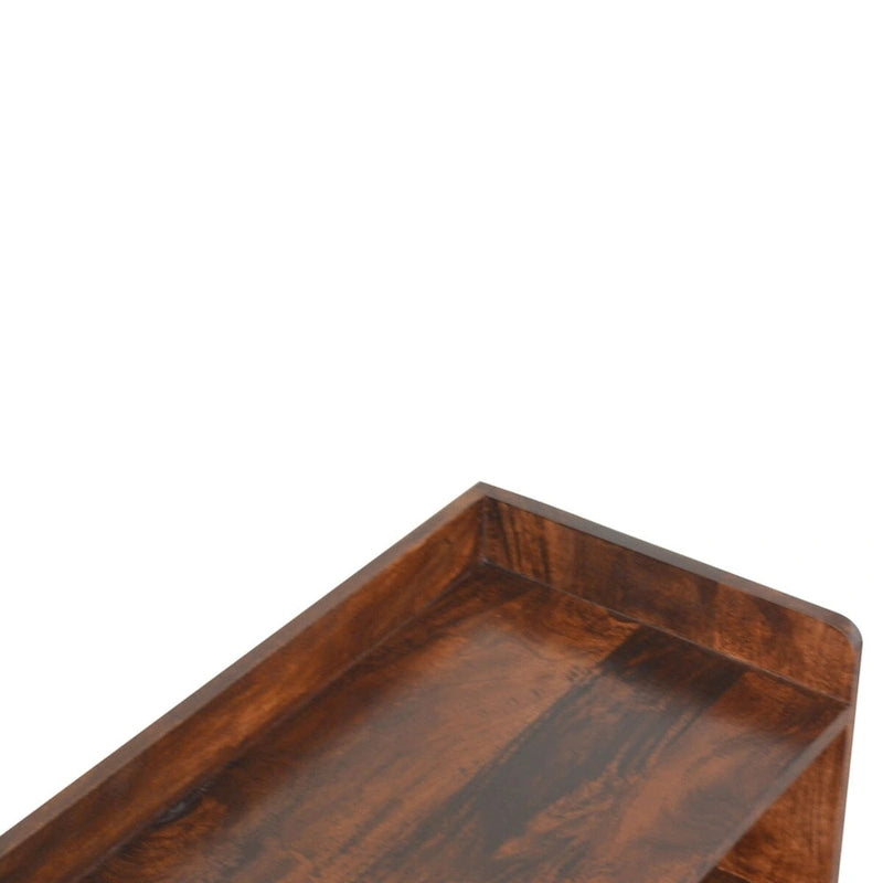Banc de rangement pour chaussures, style nordique, en noyer, une place